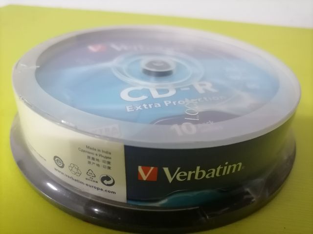 CD- R Verbatim. Pack de 10. Precintado