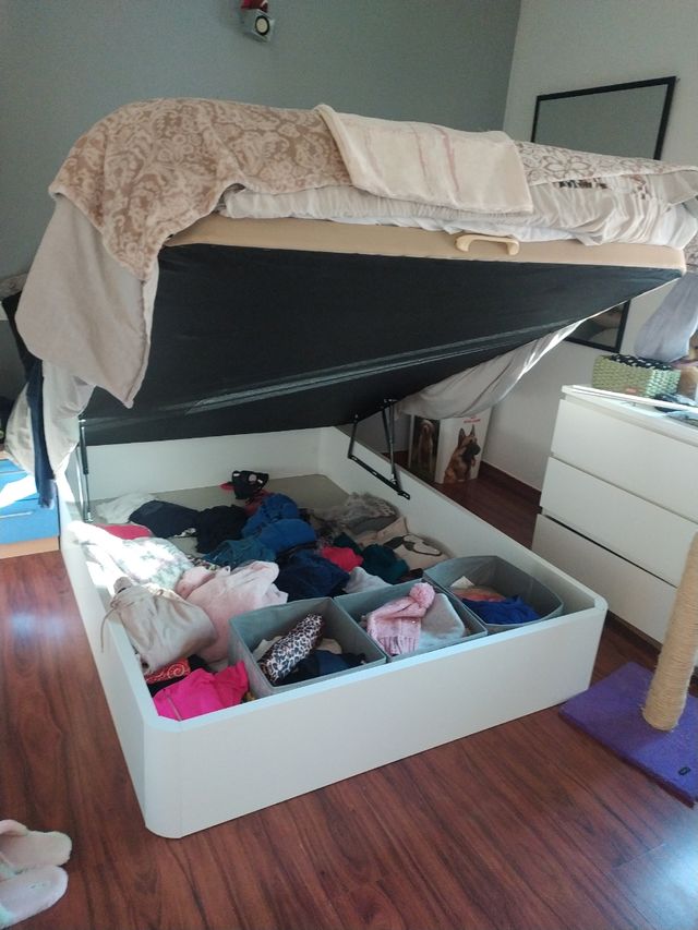 CANAPÉ Y COLCHÓN ABATIBLE