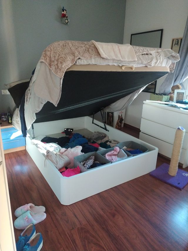 CANAPÉ Y COLCHÓN ABATIBLE