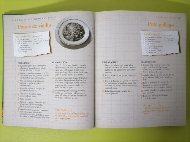Libro de cocina