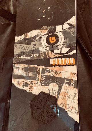 Tabla Snowboard BURTON y funda DAKINE