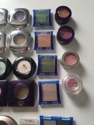sombra de ojos biother L'Oréal Lancôme y Maybellin