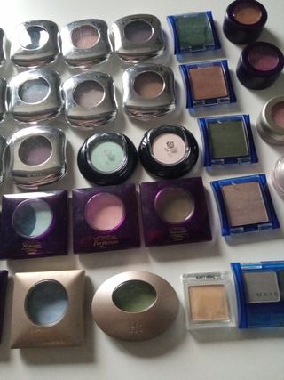 sombra de ojos biother L'Oréal Lancôme y Maybellin