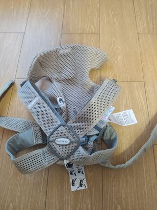 mochila porteo Baby bjorn mini más saco protector