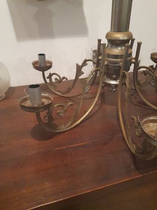 lampara techo antigua