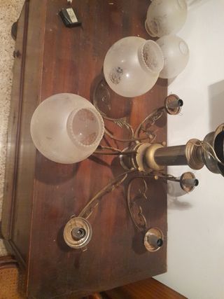 lampara techo antigua