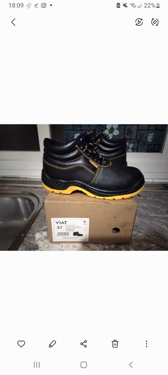 botas de seguridad de trabajo Málaga