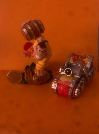 Skylanders turbo charge donkey kong y su coche