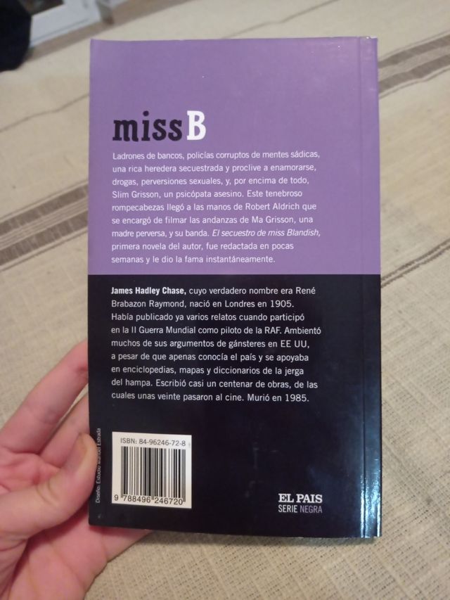 El secuestro de Miss Blandish