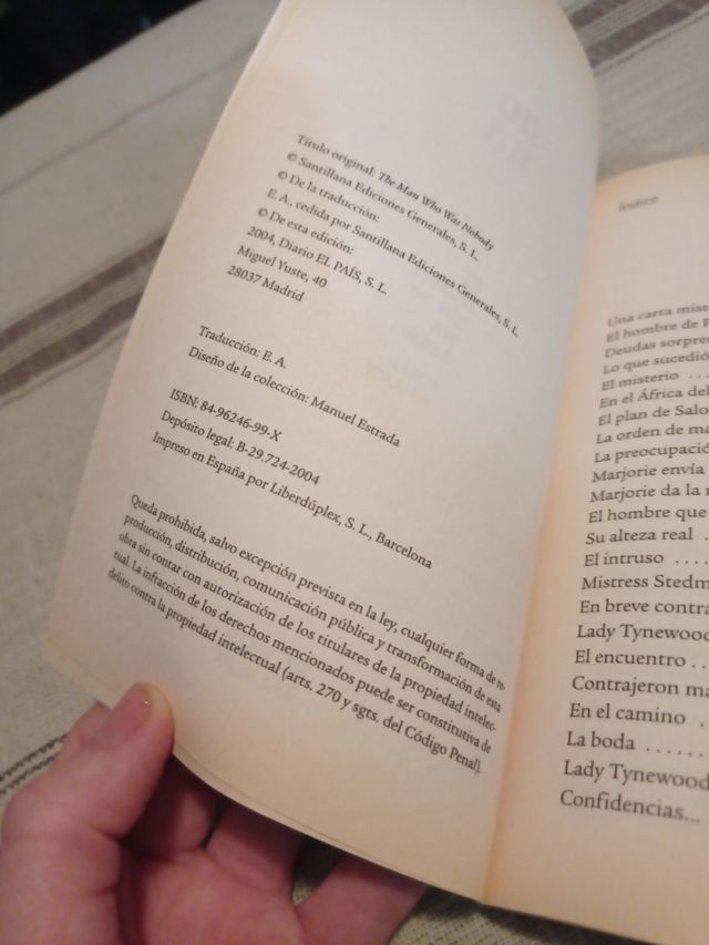 El hombre que no era nadie