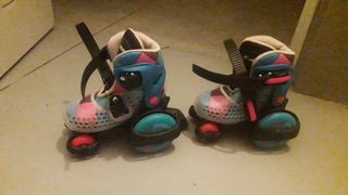 Patines marca Avigo, para niñas de 3 a 5 años.