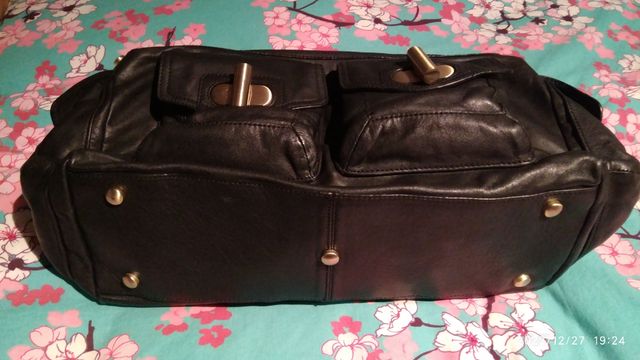 Bolso de piel estilo cargo Kenneth Cole