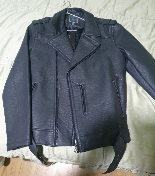 Chaqueta biker cuero