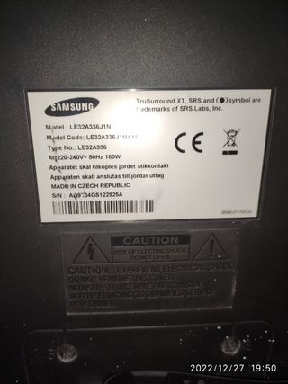 TV.Samsung 32"