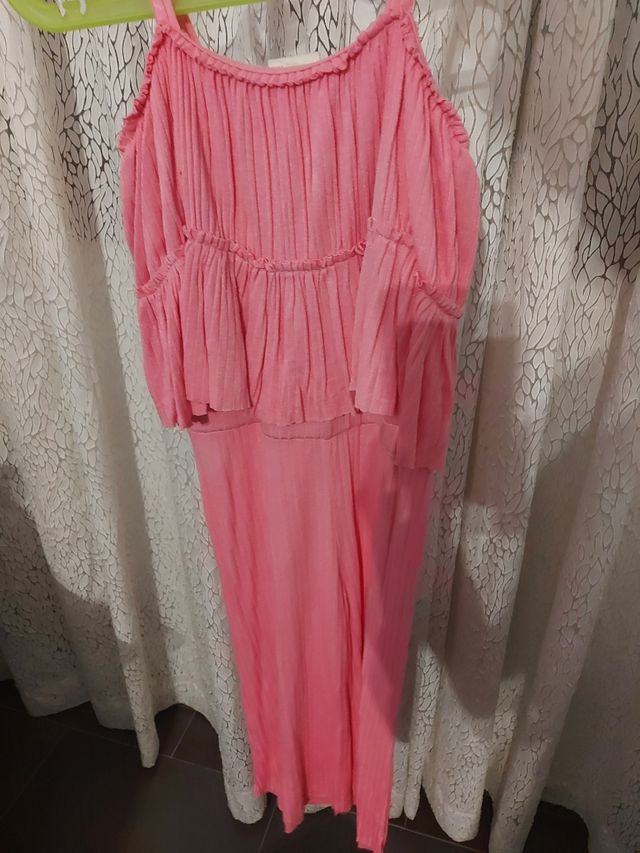 Mono rosa Zara talla 7 años