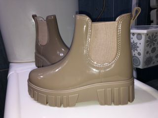 Botas de agua con plataforma Shein talla 37