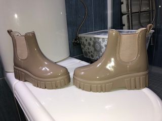 Botas de agua con plataforma Shein talla 37