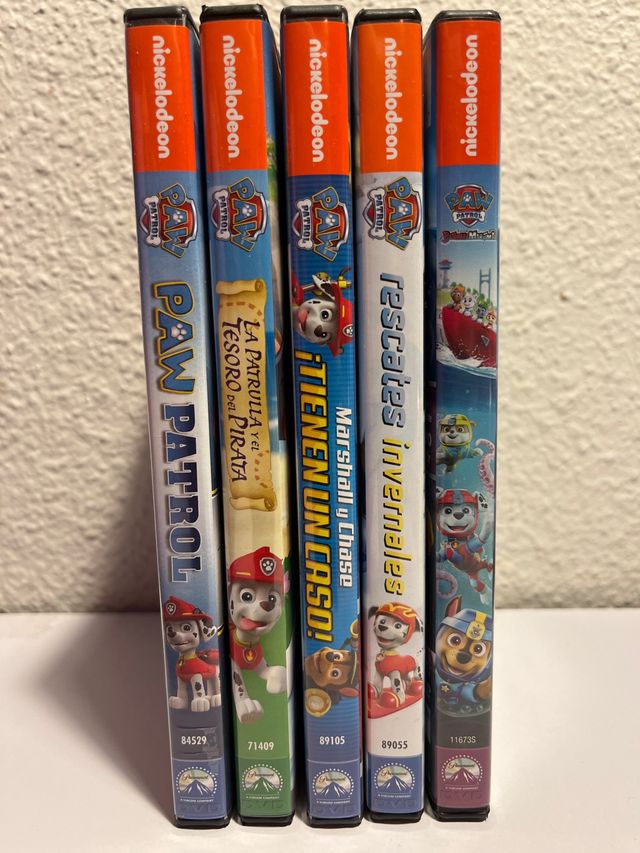 Pack dvd La Patrulla Canina