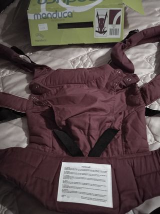 Mochila portabebe manduca