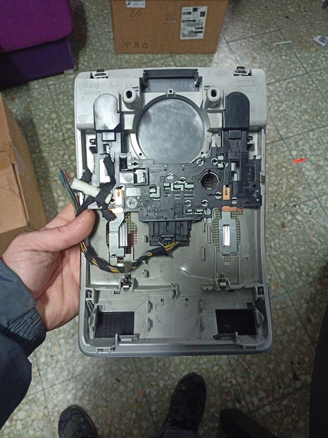 consola luces techo Audi A3 8p