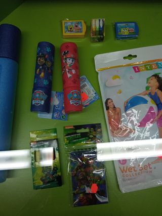 Lote Bob Esponja y Patrulla Canina con Ninja Lote6