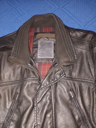 chaqueta tipo piel 