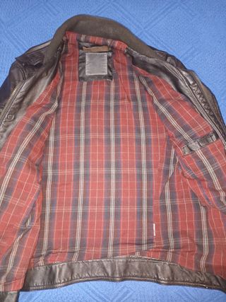 chaqueta tipo piel 