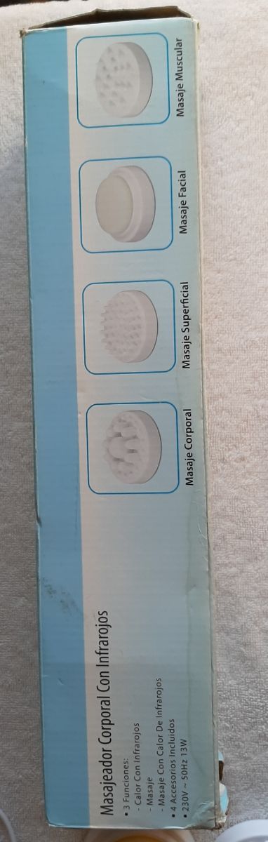 MASAJE VIBRADOR CORPORAL CALOR