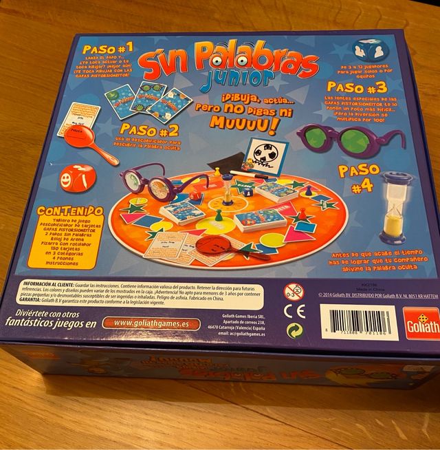 Juego Sin palabras Junior