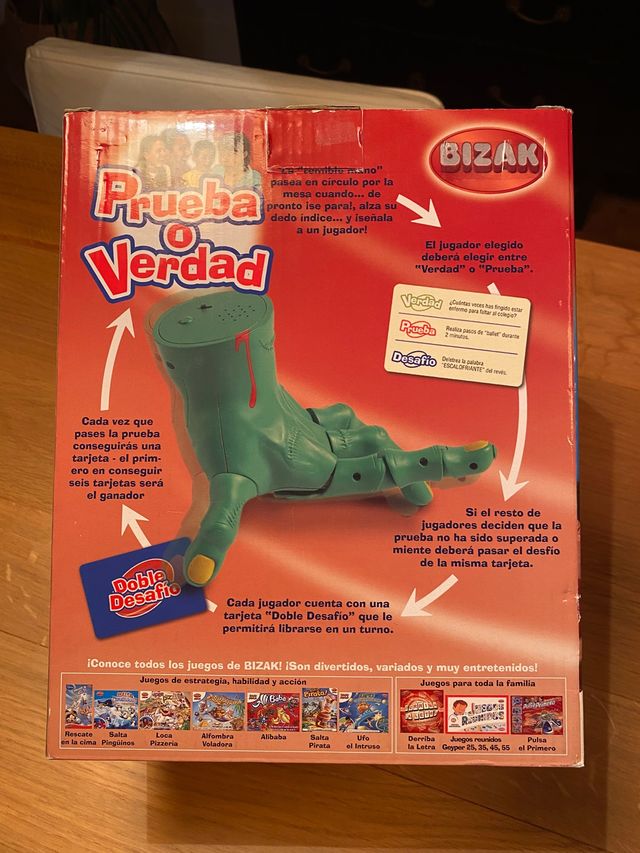 Juego Prueba o Verdad