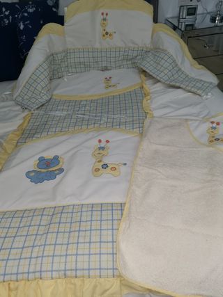 Conjunto cuna bebé