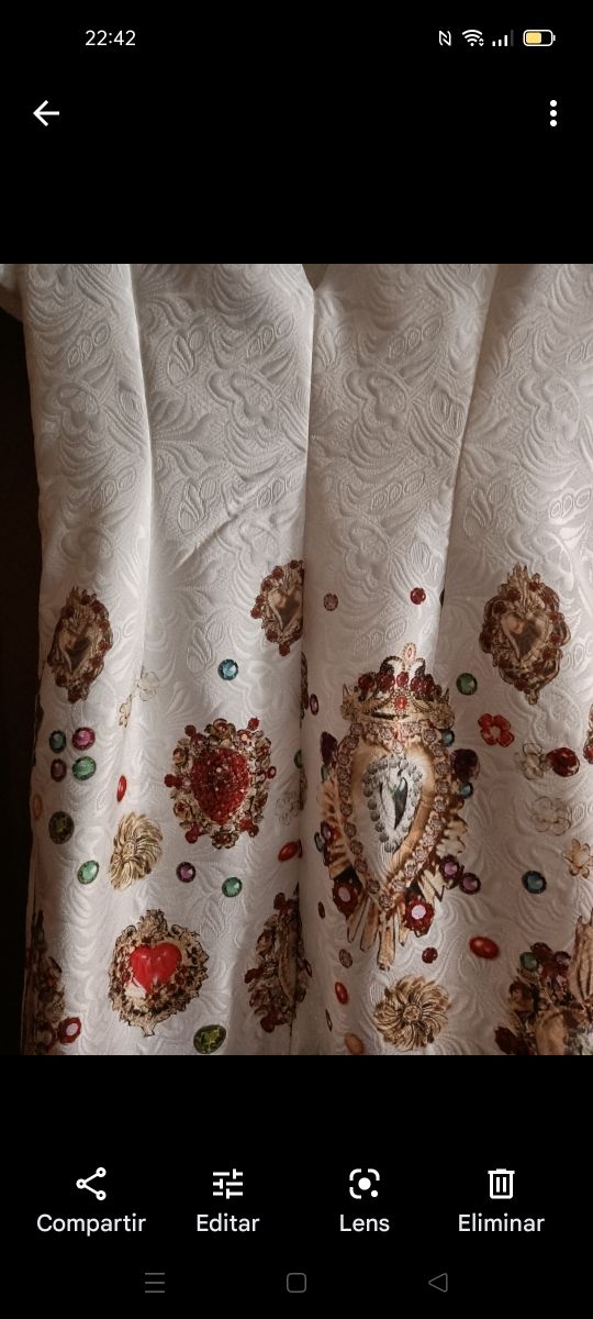 Vestido Damasco Mujer