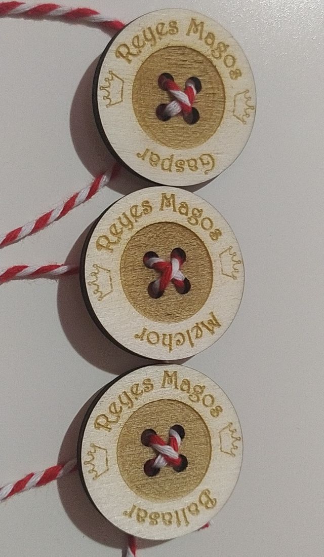 Botón Reyes Magos.
