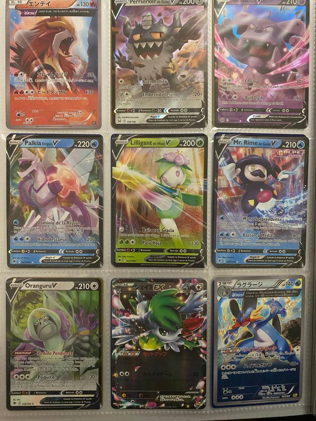 Cartas tcg pokemon