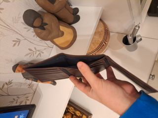 💼Cartera Salvadores Artesana Piel Auténtica.