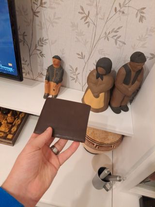 💼Cartera Salvadores Artesana Piel Auténtica.