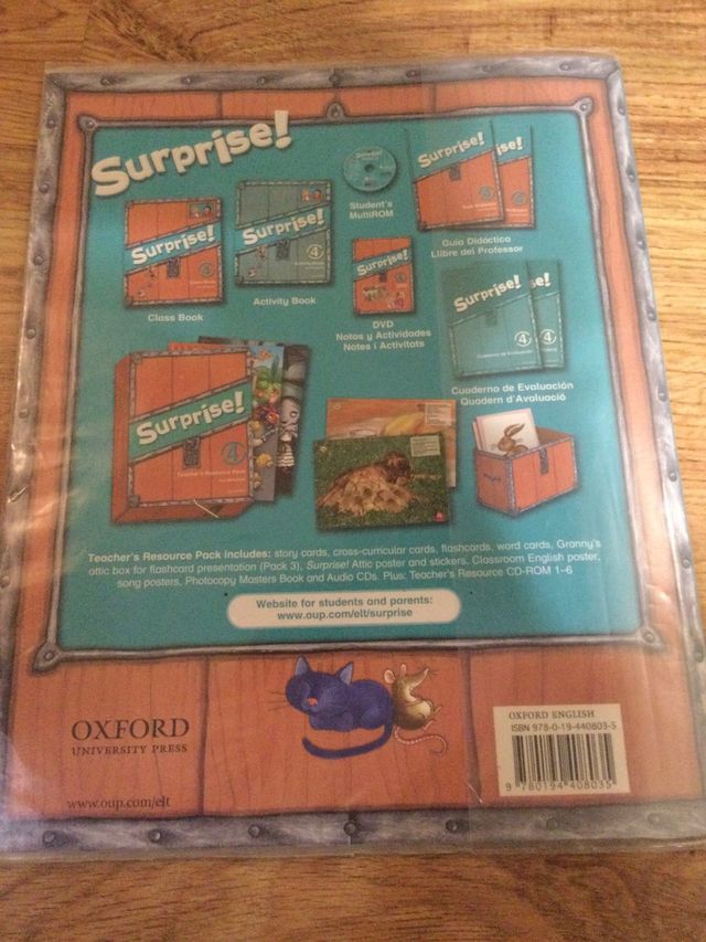 Libro inglés Surprise 4