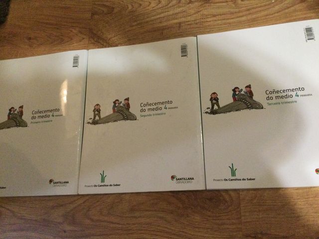 Libros Coñecemento do medio 4° primaria
