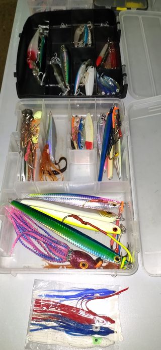 Lotto per la pesca in barca