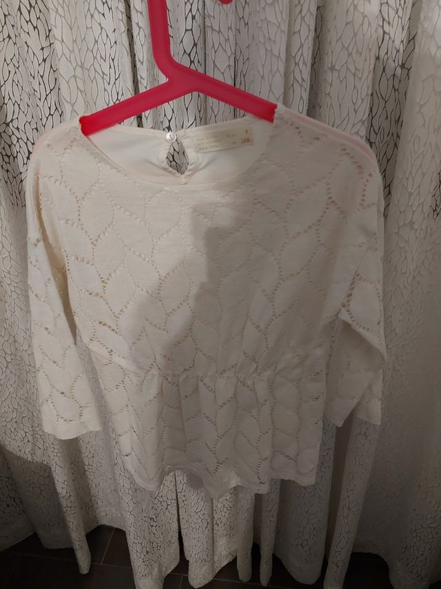 Camisa zara talla 7 años