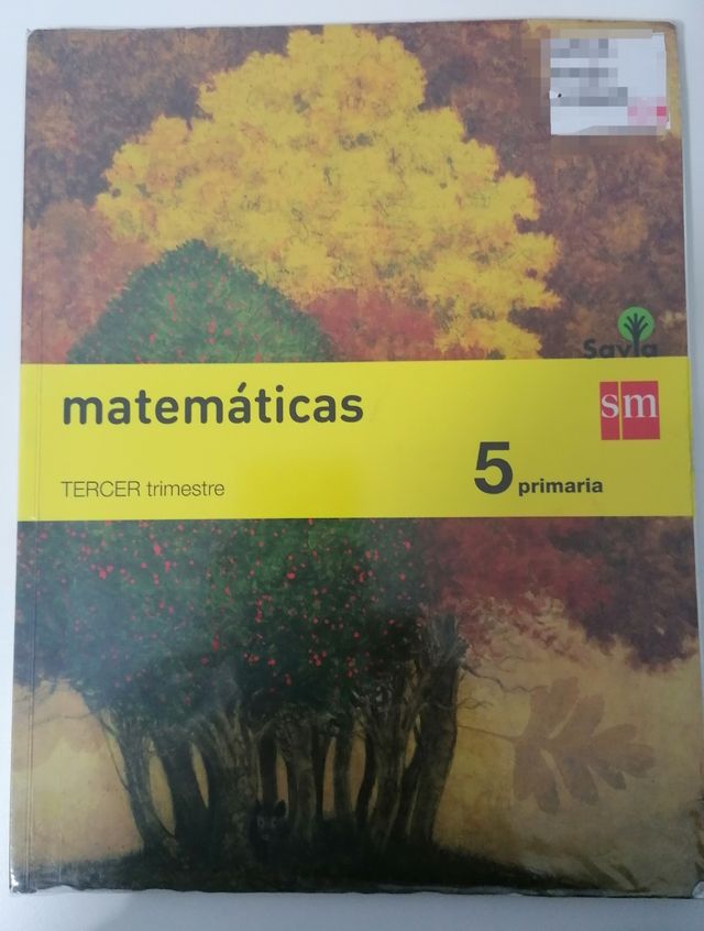 Libro de Matemáticas Tercer Trimestre