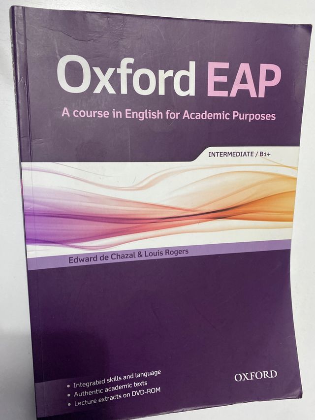 Oxford EAP libro de inglés B1