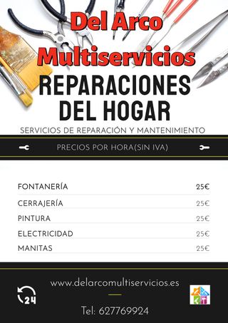 reparaciones del hogar - manitas - reparaciones