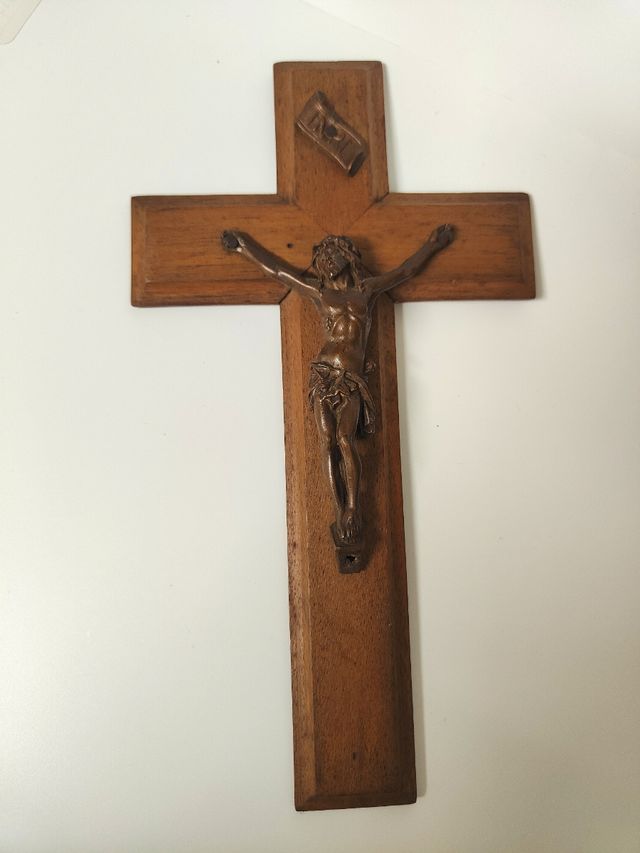 Crucifijo  Cristo cruz antiguo