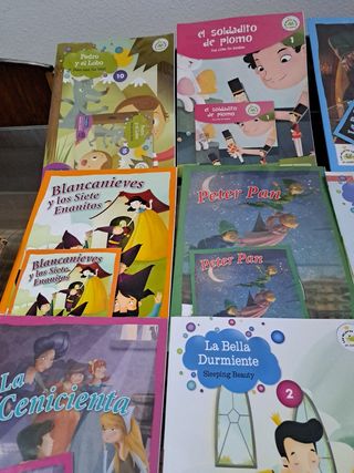 CUENTOS DE SIEMPRE, VENDIDOS LOS DE INGLES