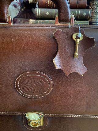 Maletín piel porta documentos