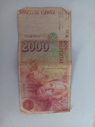 Billetes pesetas 