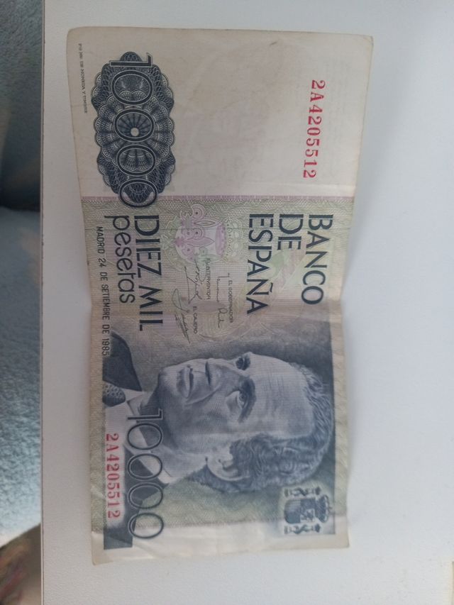 Billetes pesetas 