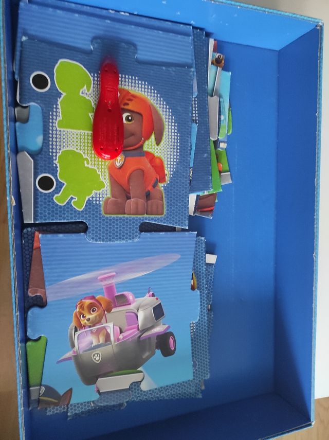 Puzzle interactivo Paw Patrol