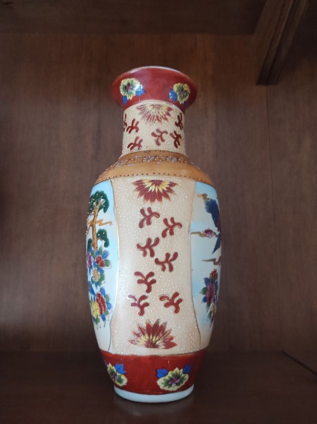 jarrón chino cerámica